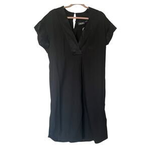 Maeve Anthropologie black dress size M NWT